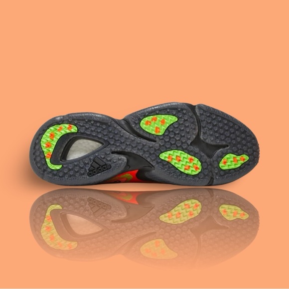 RARE Adidas Mahomes 1 Impact FLX 'Poison' Solar Orange Black | IF4806 Chiefs NFL - Picture 8 of 9